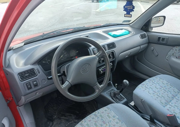 Toyota Starlet cena 4900 przebieg: 164706, rok produkcji 1997 z Reda małe 37